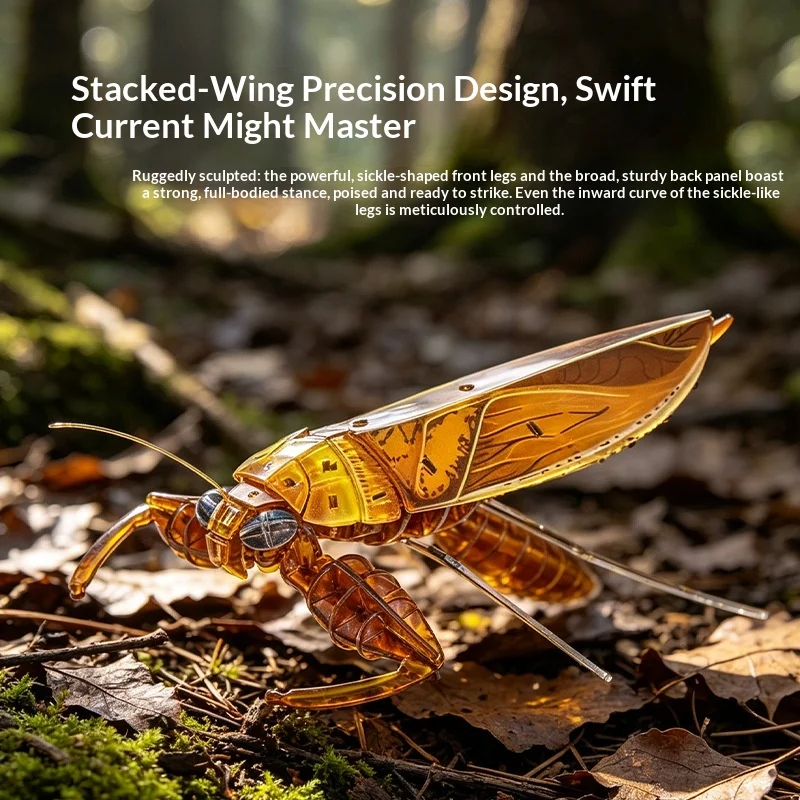 3d Acrylic Insect Puzzle Diy Assembly Model Desktop Decoration Educational Handmade Craft For Nature Science Display