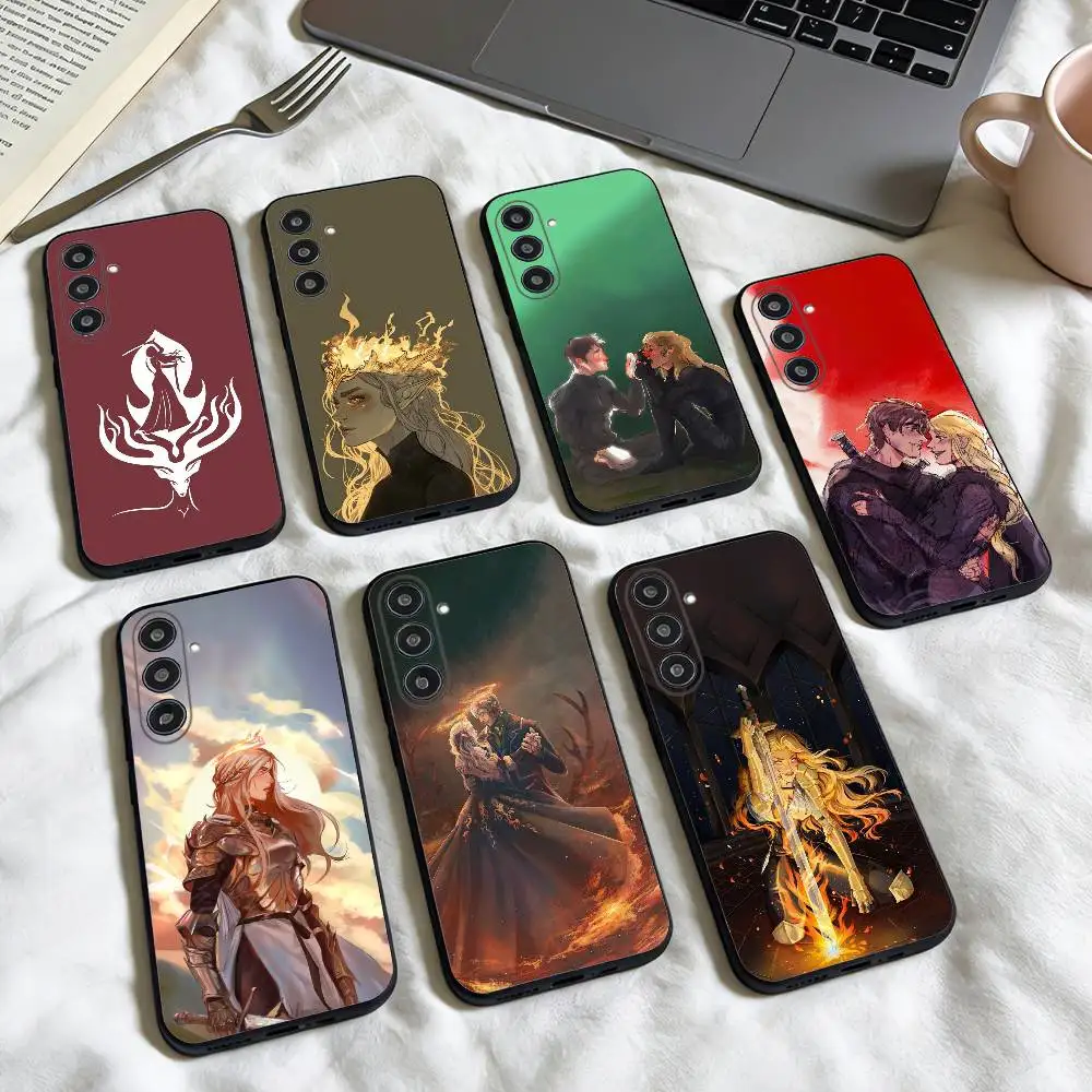 

Throne Of G-Glass phone Case For Samsung Galaxy A73,A72,A71,A70,A53,A52,A51,Others Soft Black Shell