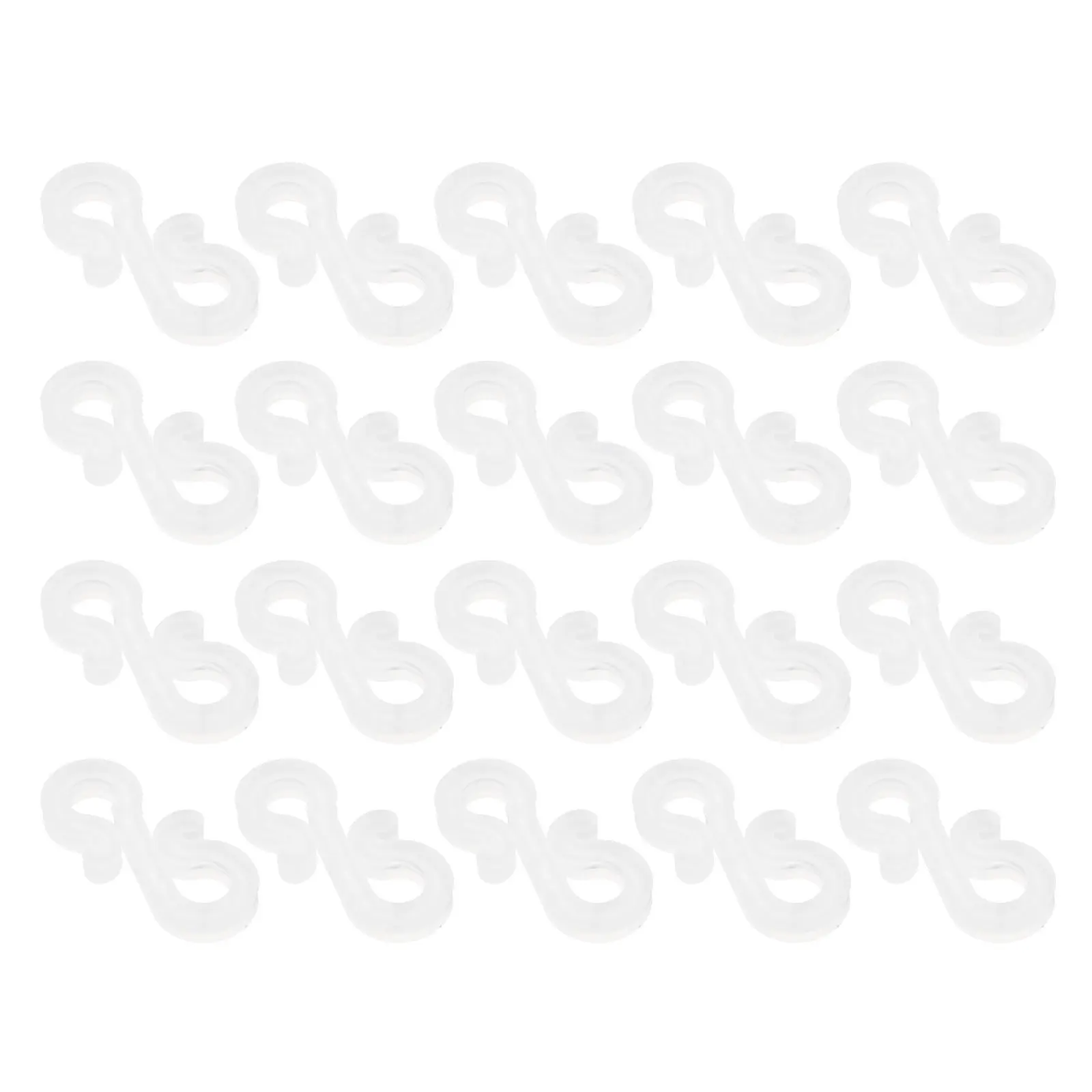 

120Pcs Christmas Lamp Hooks S Clip Hooks for Hanging Outdoor String Lights Fairy Light Holders Gutter Mount Fairy Light Hook