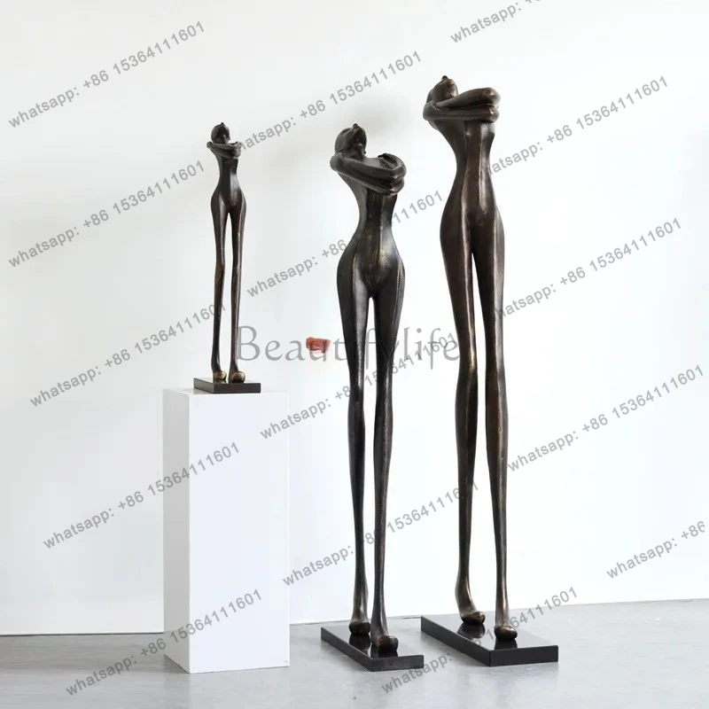 Corridoio figura astratta opera d'arte soggiorno moderno grandi decorazioni Creative