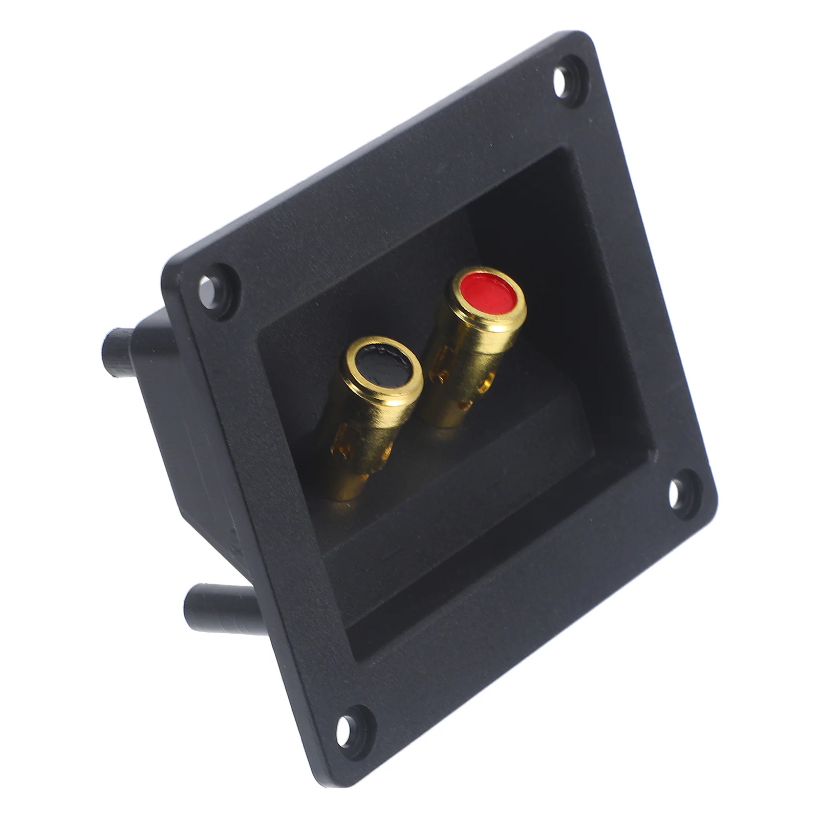 

2 Way Speaker Box Terminal Cup Car Audio Speaker Connectors Binding Post Plate for Sub Box Terminals Installation