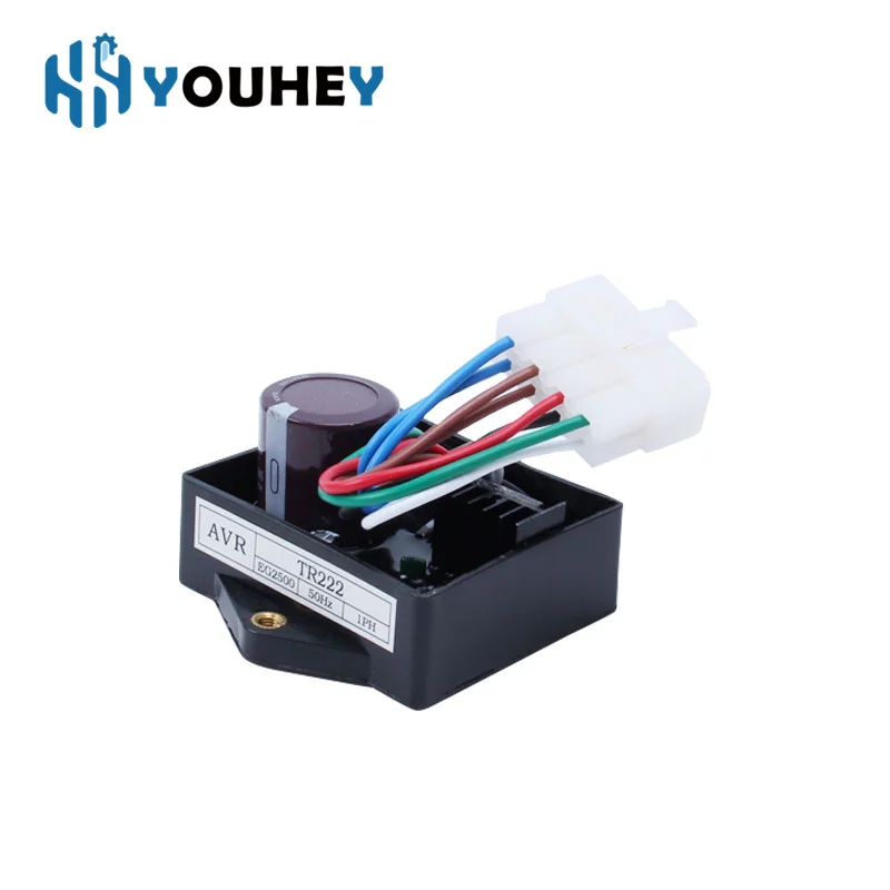 TR222 AVR for HONDA Generator Automatic Voltage Regulator Stabilizer Control Panel 50HZ EG2200 EG1800E EG2500 AVR