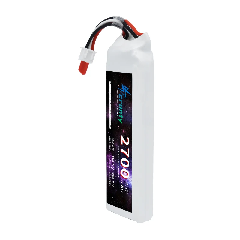 بطارية TERANTY 2S لـ Wltoys 144001 3000mAh Lipo 7.4v بطارية عمداء T سباق السيارات قارب طائرات بدون طيار بطارية ألعاب التحكم عن بعد