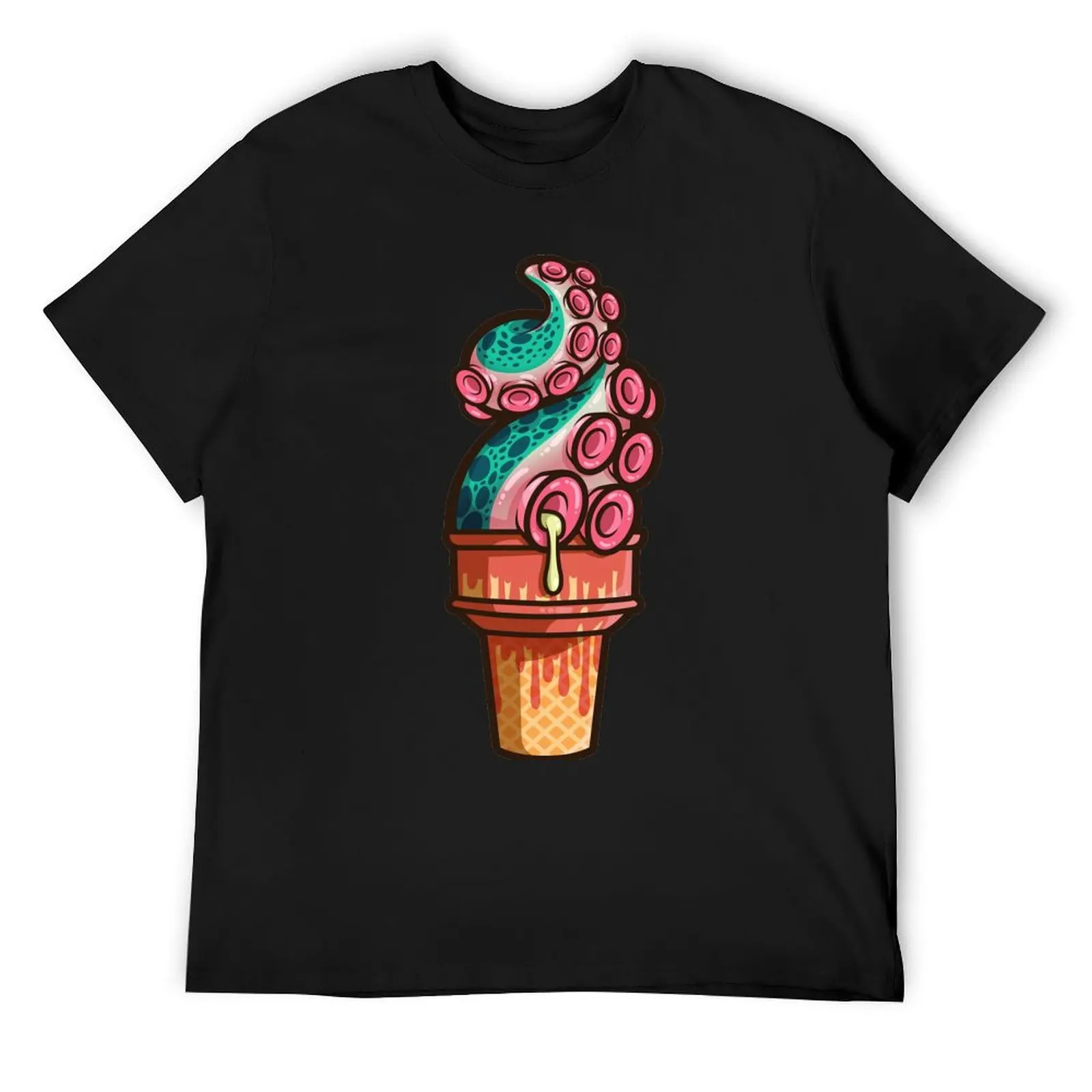 

Swirly Tentacle Treat (gumdrop) T-Shirt custom shirt Personalized t-shirt designer shirts plus size clothes Men's clothing