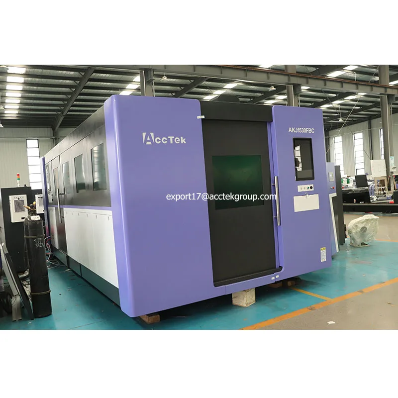 High Power 2kw 3kw 4kw 3015 Enclosed Fiber Laser Cutting Machine with Protection Cover