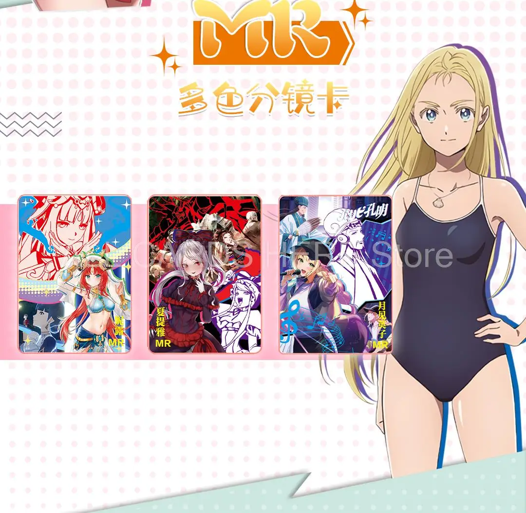 Atacado Deusa História Coleção Cartão NS-5M07 Anime Jogos Girl Party Swimsuit Festa Booster Box Doujin Brinquedos e Hobbies Presente