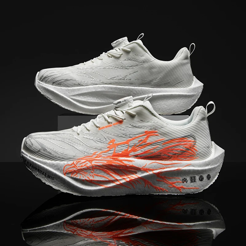 2025 Autumn/Winter New Men Running Shoes Outdoors Road Run Casual Sports Shoes Jogging Sneakers Unisex Marathon Footwear Fitness