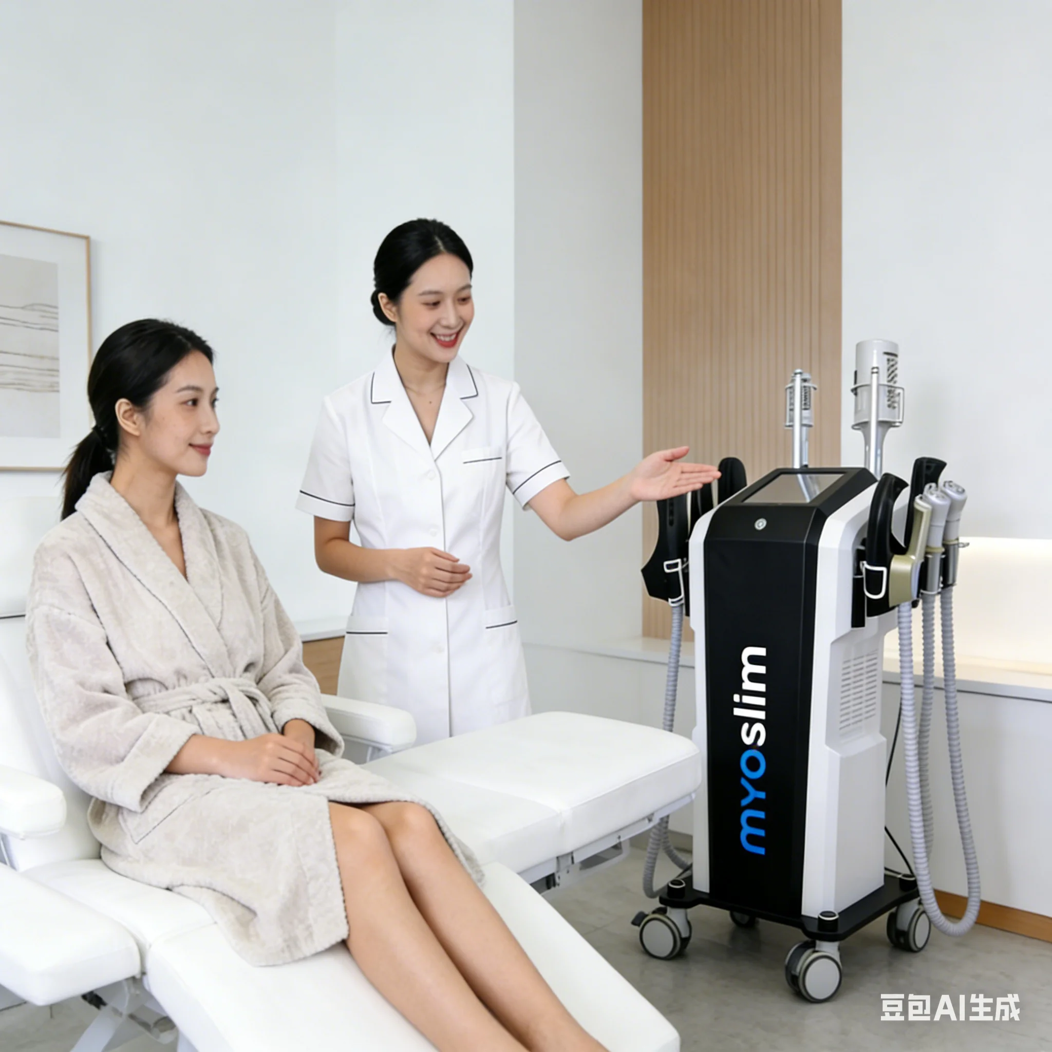 

Neo 2in1 Hi-emt Sculpting Roller Physiotherapy Eliminates Pain Orange Peel Tissue Slimming Machine