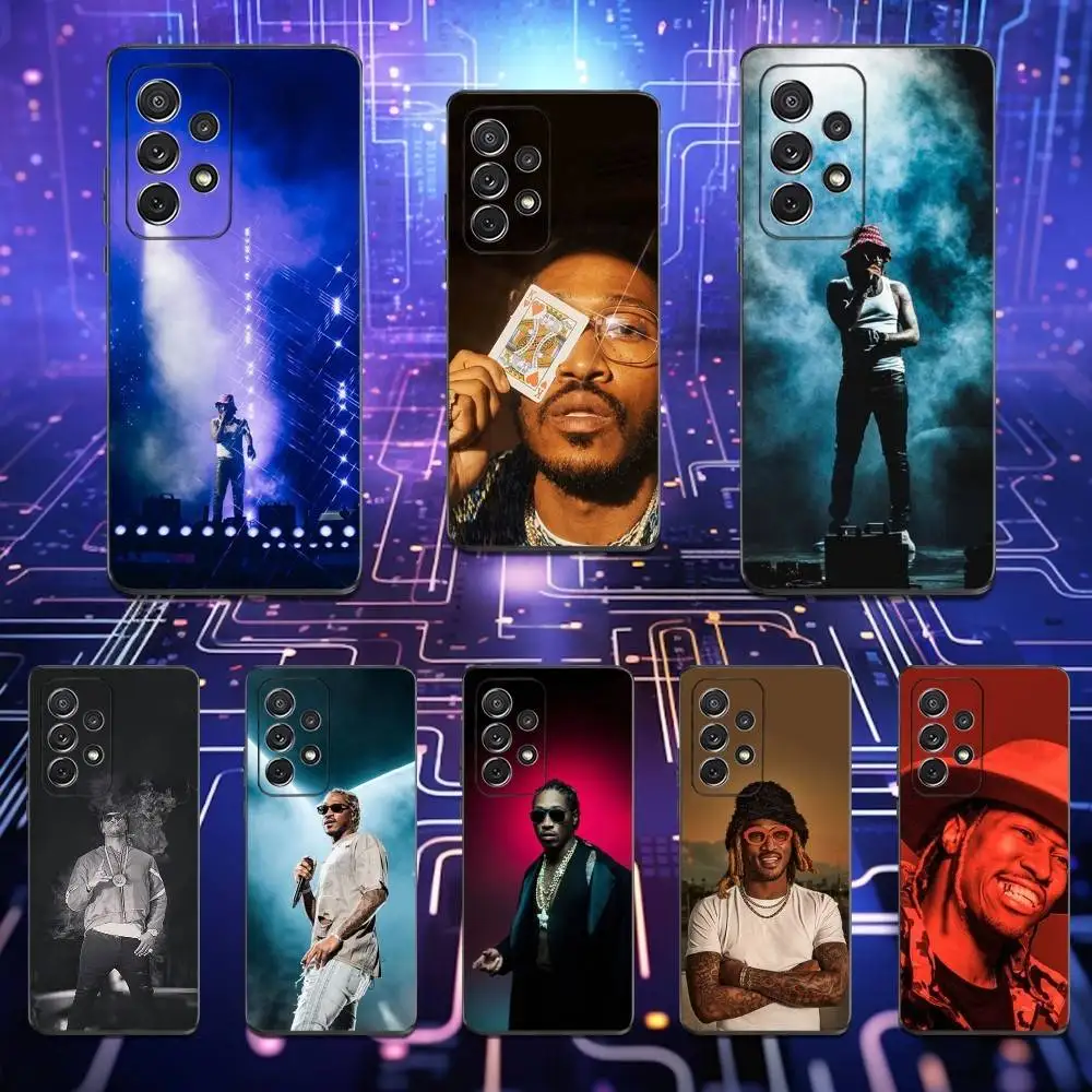 

F-Future H-Hendrix Singer Phone Case For Samsung S25,S24,S23,S22,S21,S20,S10,Ultra,Plus,Lite,FE,Soft Silicone Black Cover