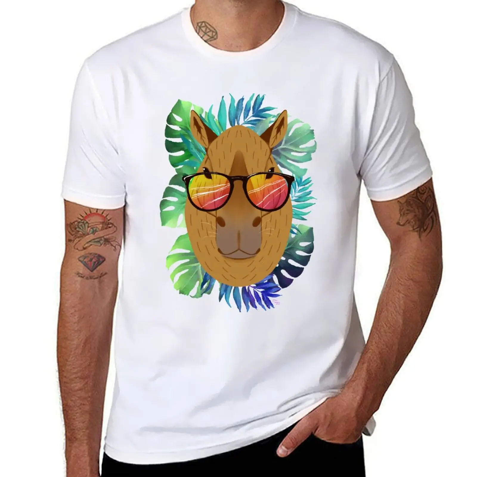 

Tropical Vibes T-Shirt man graphic t shirt anime t shirts for man T-Shirt