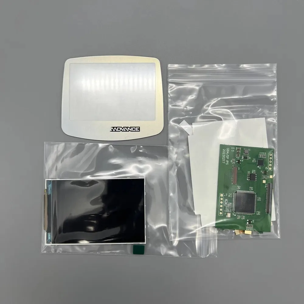 2024 Nowy, oryginalny ekran LCD IPS o wysokiej jasności, 3.0 cala, do konsoli Game Boy Advance GBA — zdjęcie produktu 2
