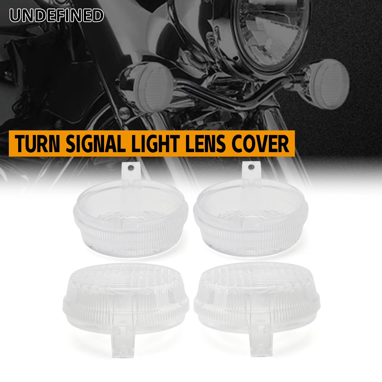 

2 шт./4 шт. чехол для мотоцикла, прозрачный ABS указатель поворота, мотосвет для Honda Shadow Valkyrie, Kawasaki Vulcan