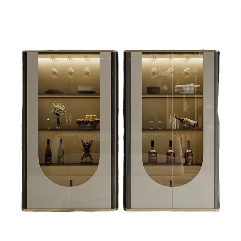 

Display Cabinet Aluminum Frame Garage Kit Display Wall Cabinet with Glass Door