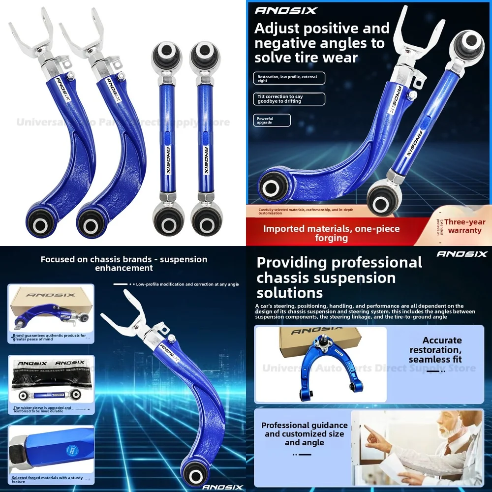 For Chevrolet Captiva Andra Rear Adjustable Control Arm Reinforced Camber Upper A-Arm Toe Adjustment Arm Premium Performance