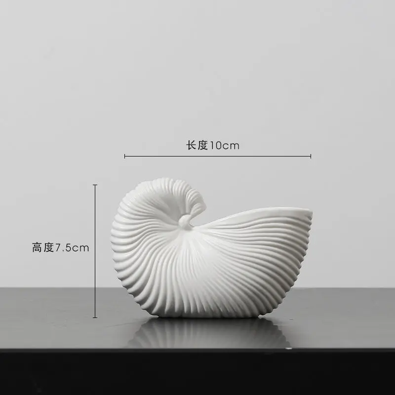 

Vase creative ceramic special-shaped ins style high-value ornament living room flower arrangement