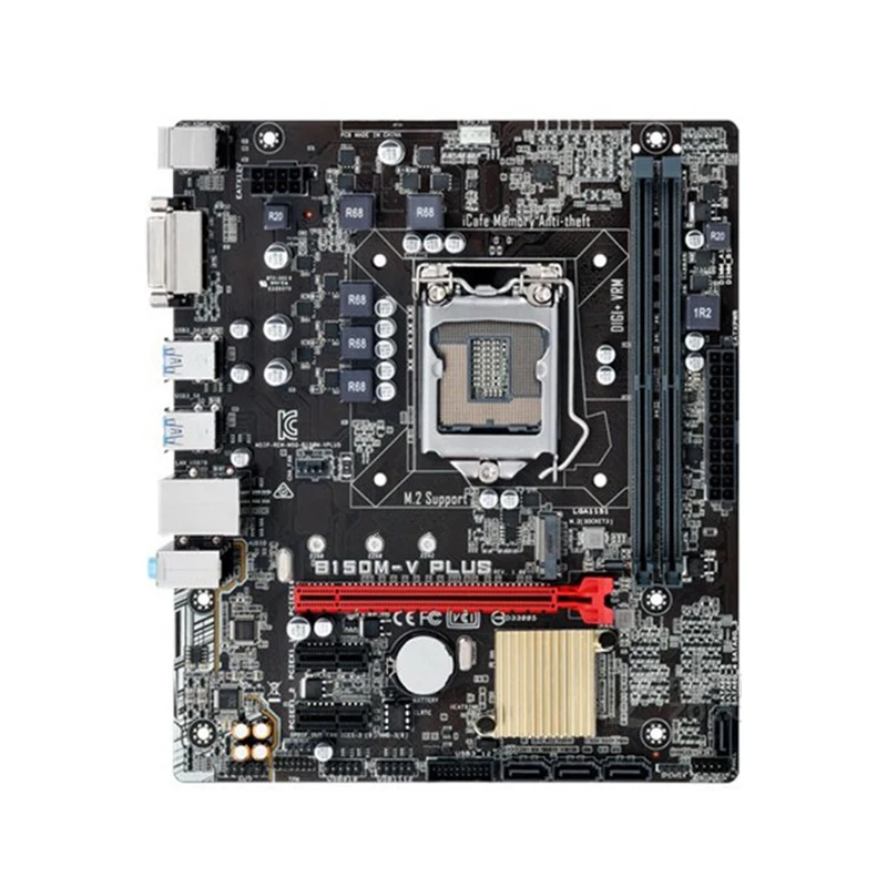 Digunakan untuk B150M-V PLUS motherboard LGA 1151 DDR4 32GB untuk Desktop Intel B150 Mainboard SATA III USB3.0