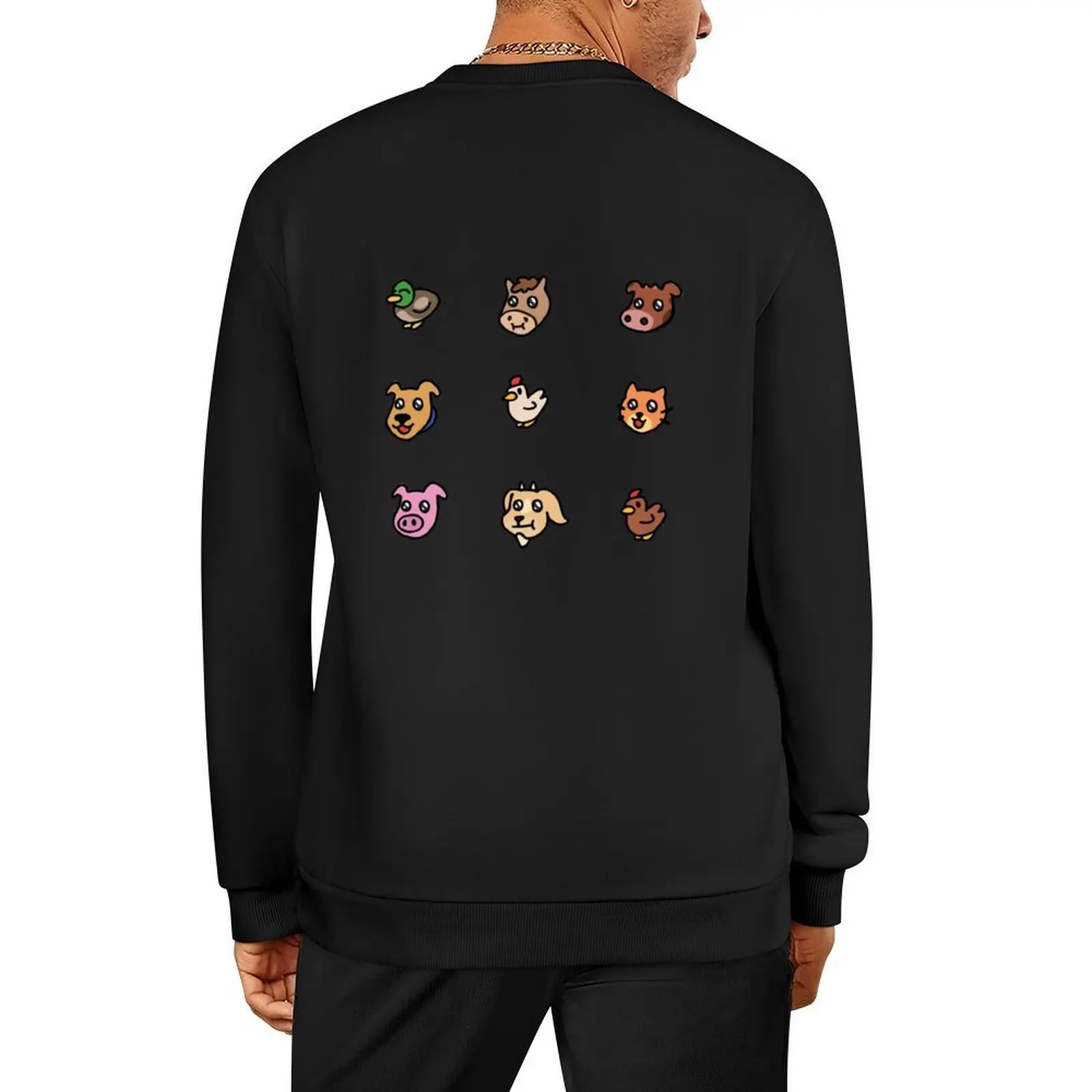 

Stardew Valley Animals Pullover mens clothes clothes for men men's clothing men's autumn clothes new sweatshirts