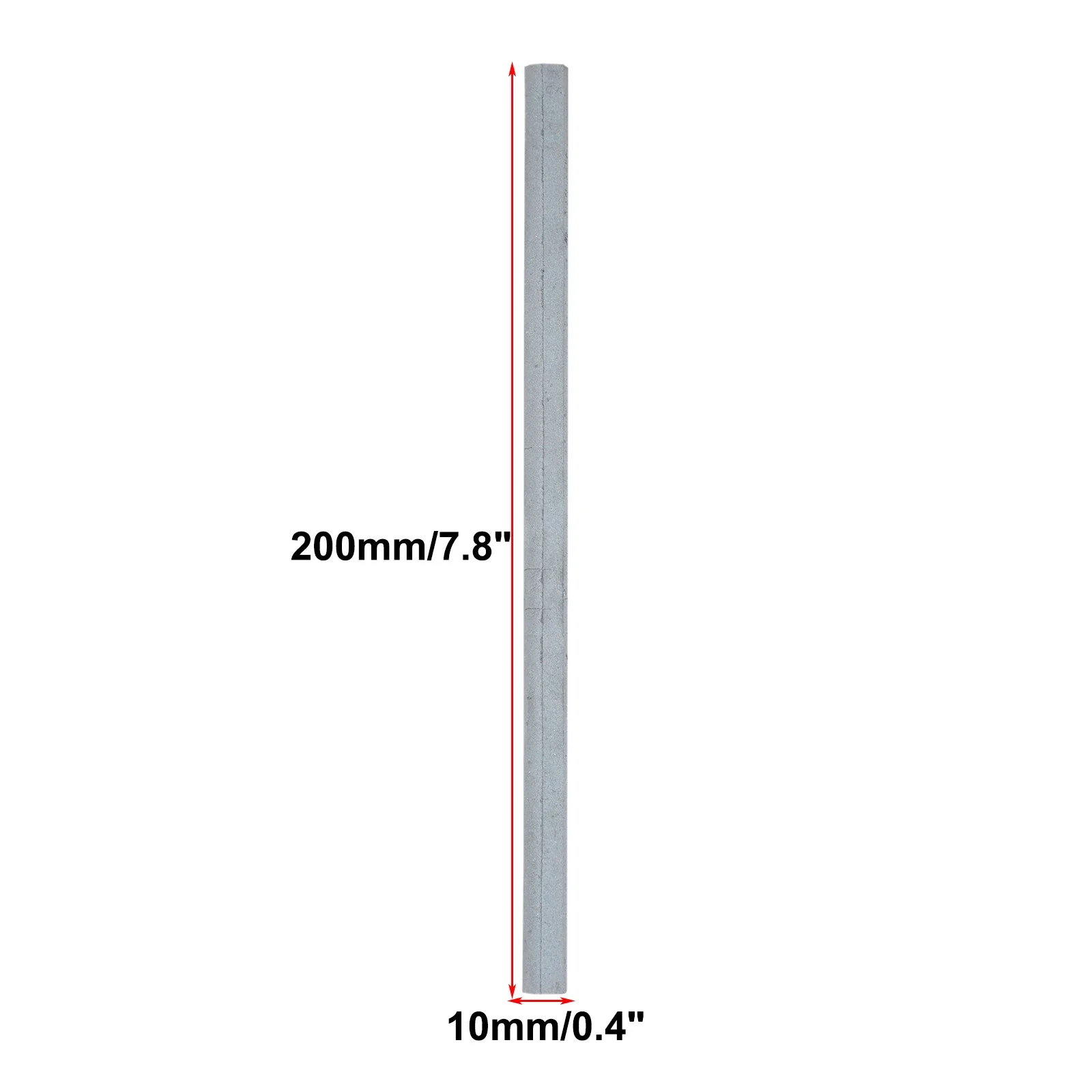 10x200mm Ferrite Rod For Radio Antenna Anti-Interference Buffer Rod Ferrite Rod Bar Loopstick