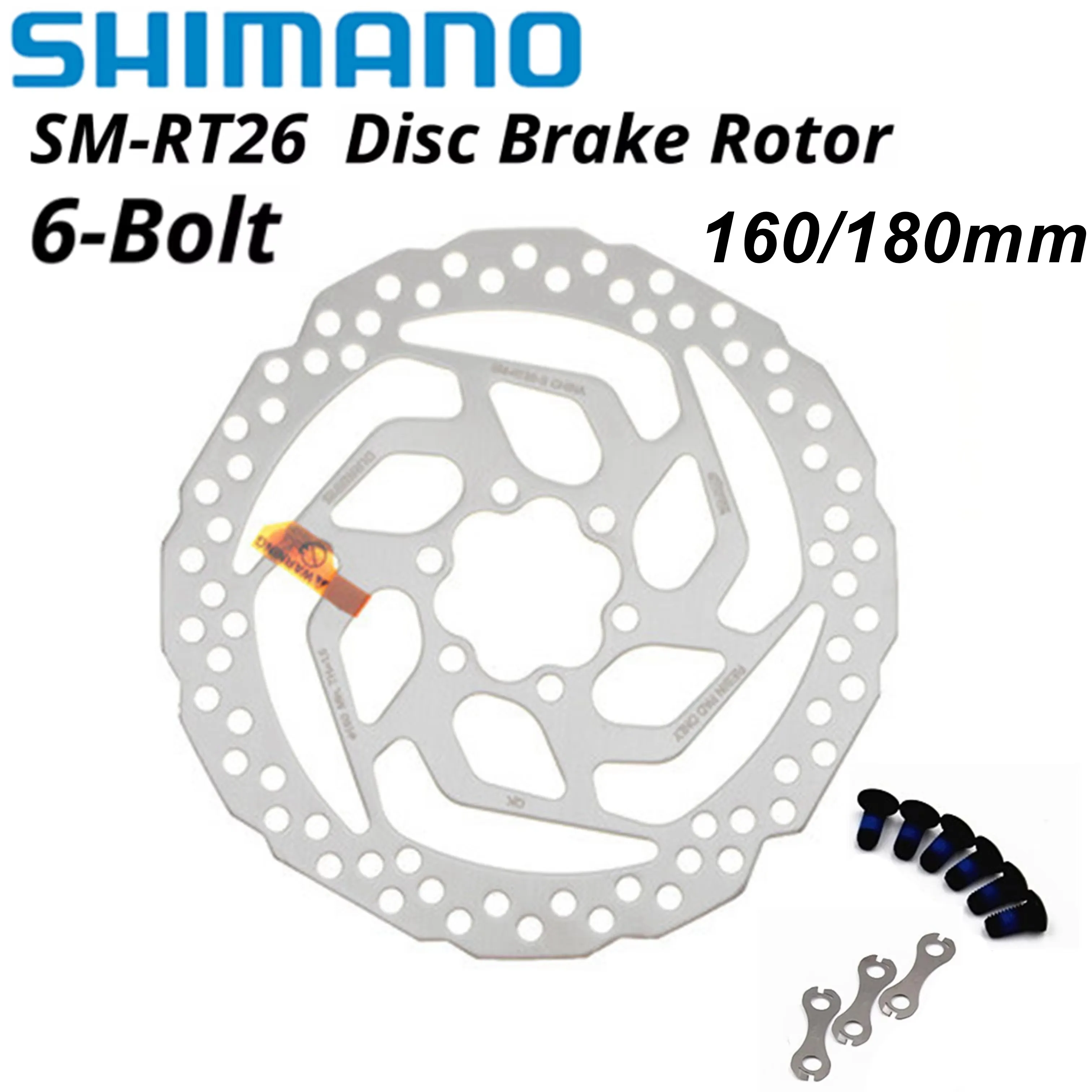 SHIMANO ALTUS M2000 SM RT26 Brake Disc 6 Bolt Mountain Bikes Disc M610 RT56 M6000 Brake Disc 160MM 180MM MTB