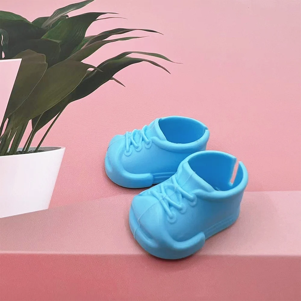 

Непромокаемые сапоги радужного цвета для Labubu V1 V2 V3, плюшевая кукольная одежда, аксессуары для мини-кукольной одежды