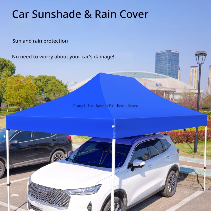 Commercial Fold Patio Umbrellas Outdoors Simplicity Open Area Patio Umbrellas Rainproof Iron Furniture Skuggskydd MH40ZYP