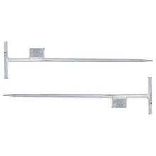 Galvanized Grounding T-Shaped Iron Earthing Rod For Home Electrical Protection Portable Ground Rod For Antennas Outdoor