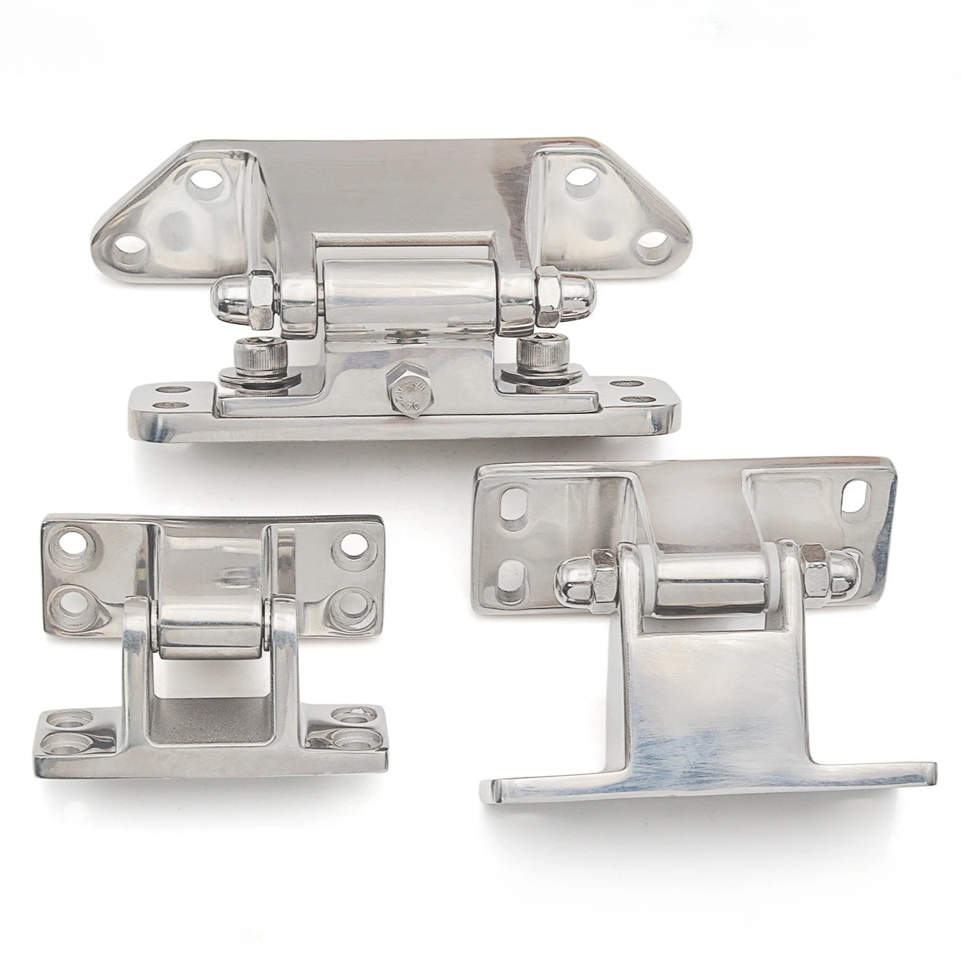304 stainless steel industrial oven 180 degree hinge protruding door installation, high and low cold storage hinge heavy-duty