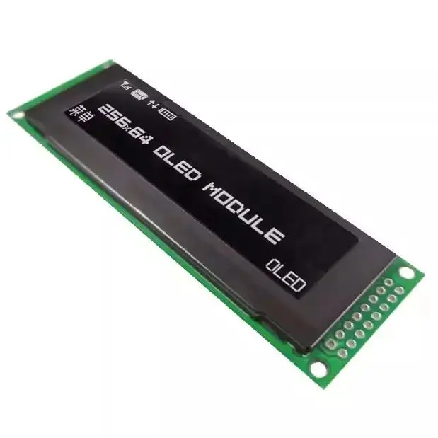 1PCS 3.12 Inch 16PIN White OLED Module SSD1322 Drive IC 256*64 SPI/ 8Bit Parallel Interface