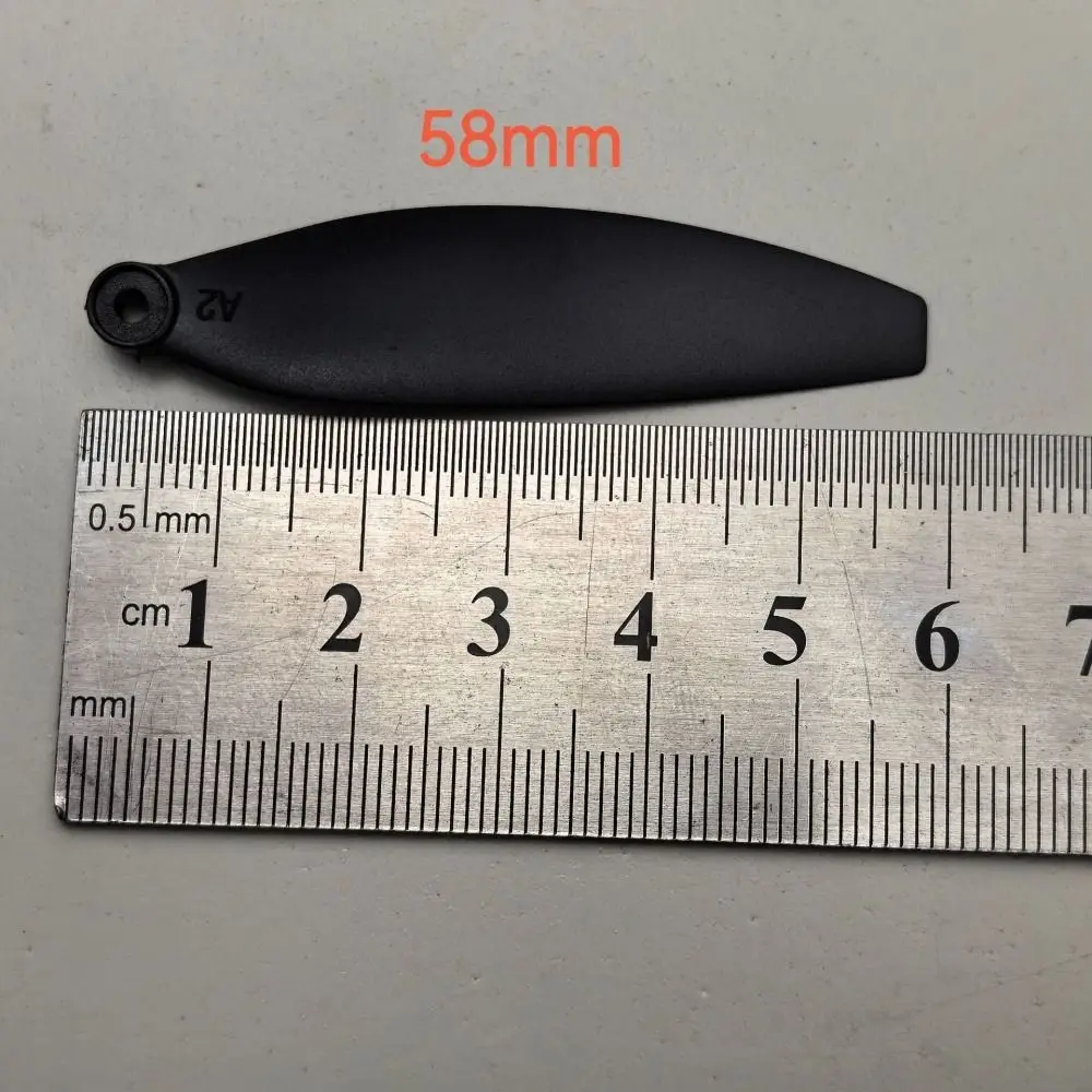 

New Universal Folding Propeller Plastic Black Coffee Remote Control Parts 58/64/66/70mm Four Axis Brushless Blade Accessories