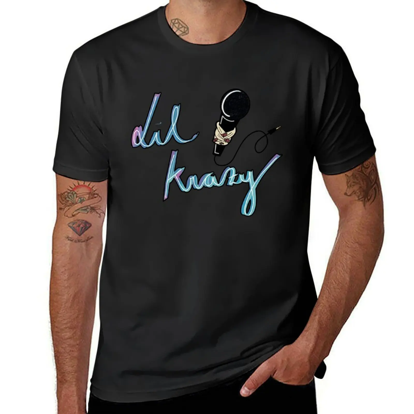 

LilKrazy T-Shirt blanks vintage clothes quick drying new edition mens t shirts
