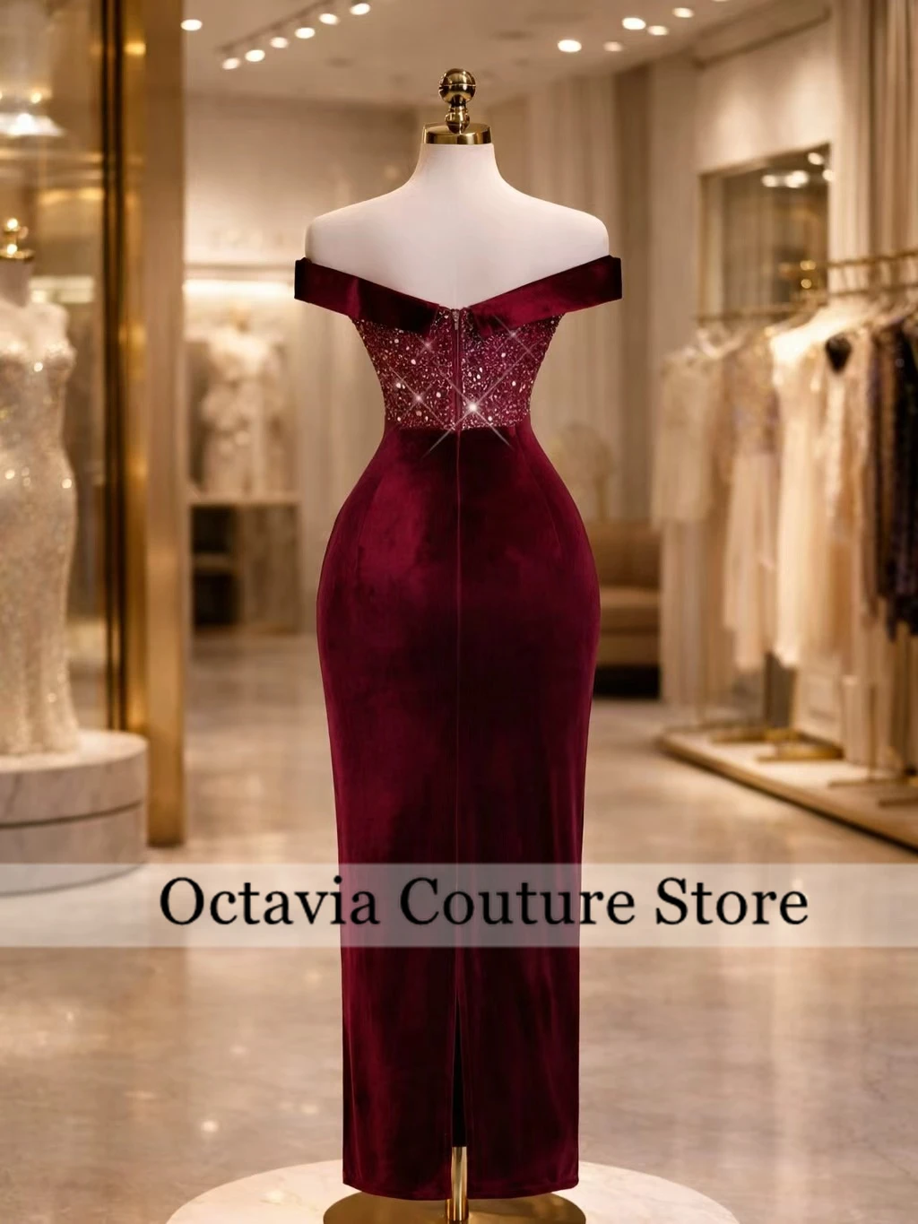 robes-de-bal-rouges-a-epaules-denudees-d'arabie-saoudite-robe-de-soiree-a-paillettes-pour-femmes-robe-de-cocktail-sexy-robe-de-remise-de-diplome-personnalisee