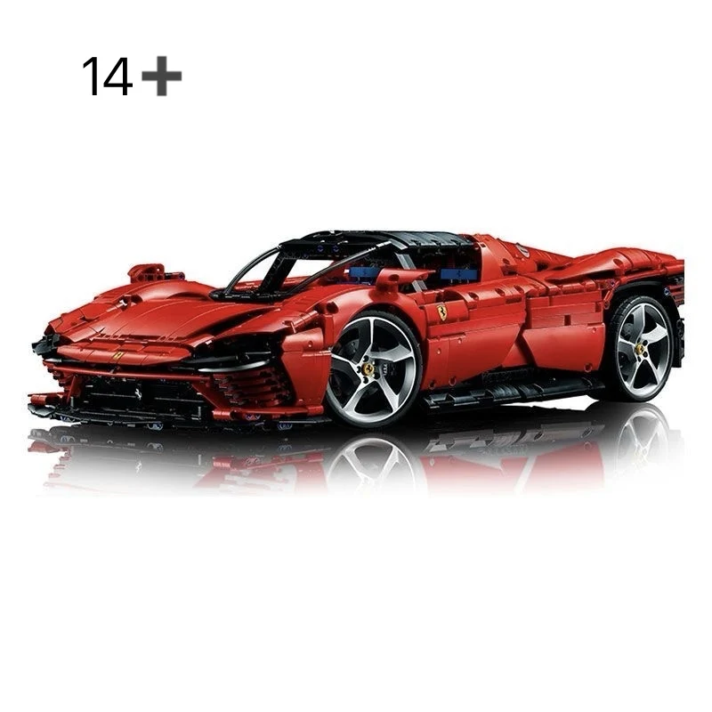 

2025+deas+42143+SP3+Модель строительного блока суперкара, подходит для + 3778 шт., подарки на день рождения и праздник, подходит для мальчиков