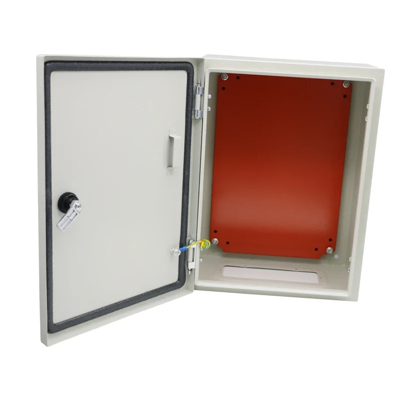 Waterproof Metal Enclosure Outdoor Iron Electrical Box Weatherproof ElectricJunction Box Lockable Cold-rolled Distribution Box