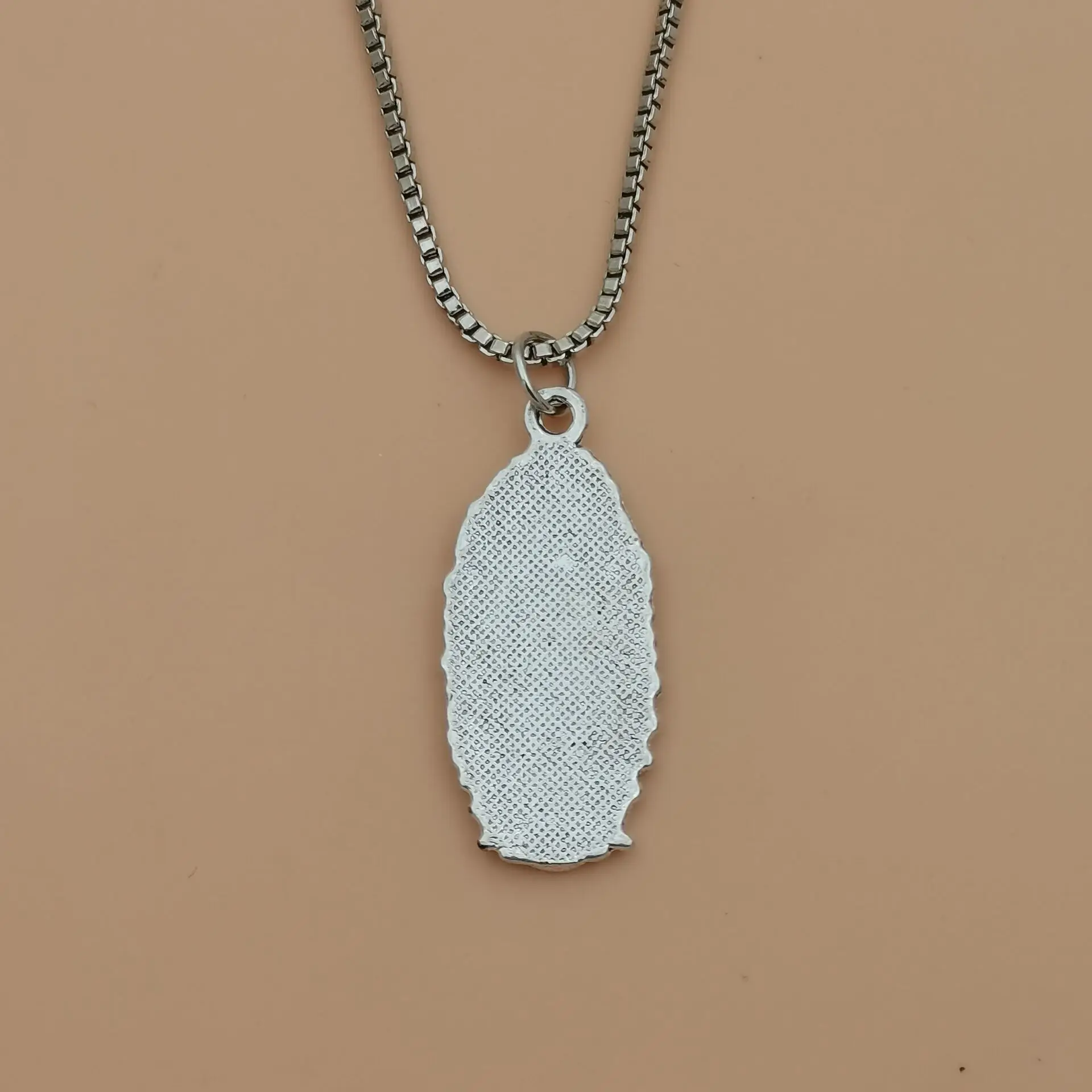 10Pcs  Virgin Mary Pendant Necklace For Men Women Talisman Jewelry