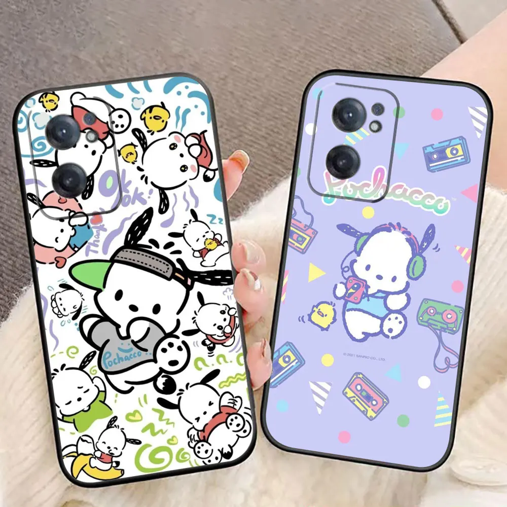 

P-Pochacco Cartoon Phone Case For Oneplus 9 8 8T 7 7T 6 5T ACE 2V NORD CE 2 3 LITE N10 N100 5G Pro Case Funda Shell