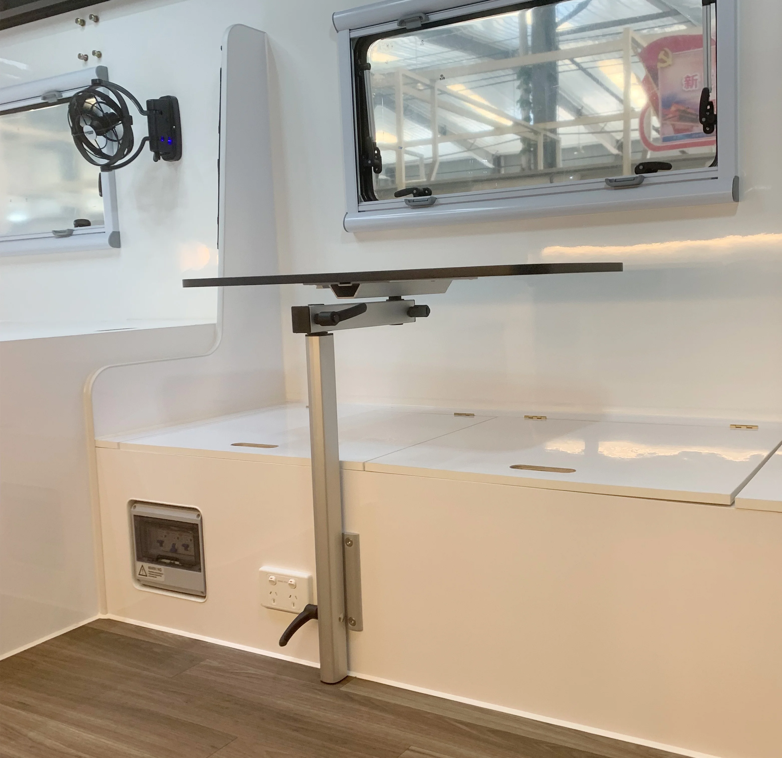 COMPAKS Hot Sale Caravan Parts Height Adjustable Folding Table Leg for Motorhome Camper