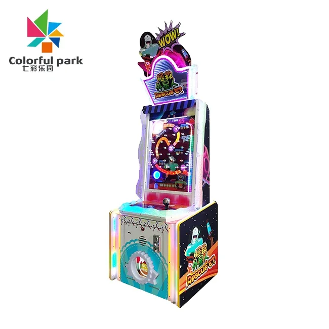 Colorful park  indoor entertainment  coin operated arcade redemption lottery machine  for amusement park