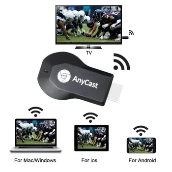 4K 1080P compatible TV Stick M2 Plus Wireless WiFi Display TV Dongle Receiver for DLNA Air