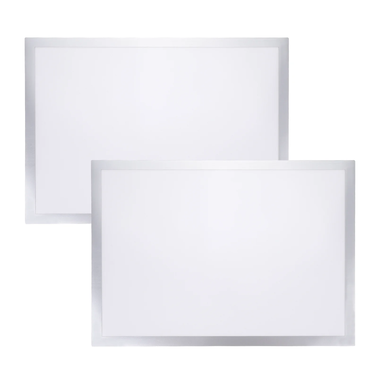 

2 Sets Storage Self Adhesive Magnetic Photo Frame Black Picture Frames Plastic For Diamond Drawing