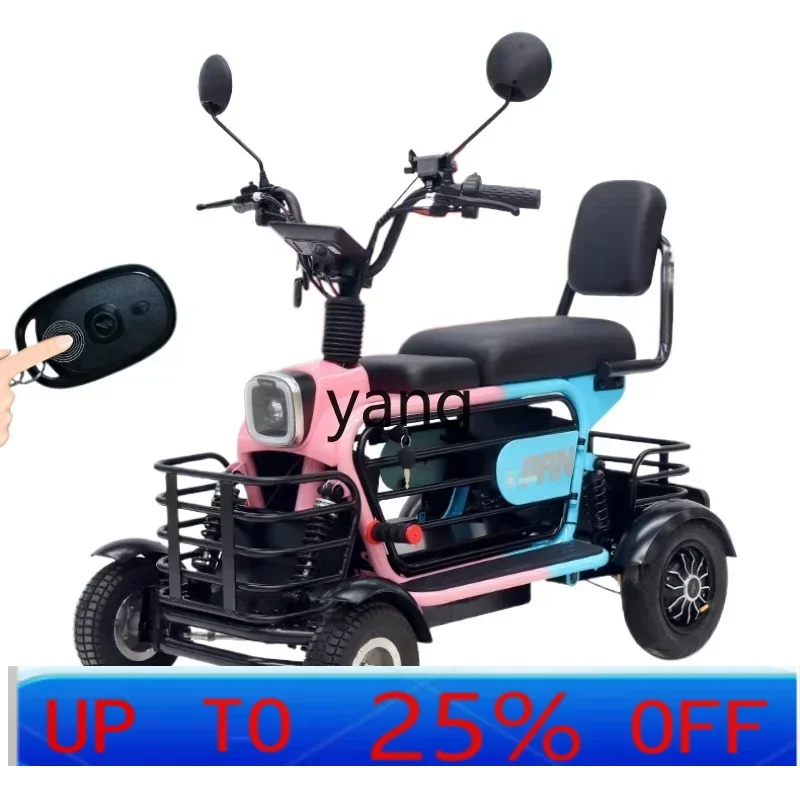 

LTT three or four wheels electric car the elderly small pet folding mini ride