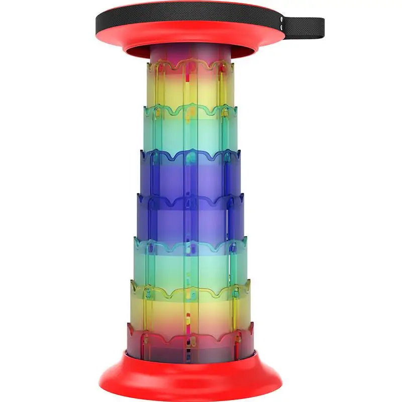 

Retractable Stool Portable Plastic Adjustable Folding Travel Outdoor Products Camping Fishing