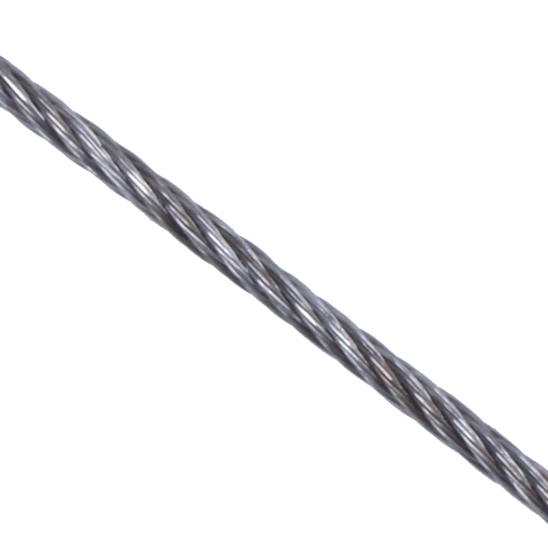 3X STAINLESS Steel Wire Rope Cable Rigging Extra, Length:15M Diameter:1.0Mm