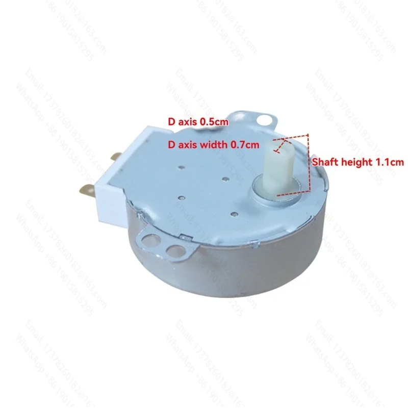 Motor para Horno Microondas 100V-120V 4W 50/60Hz, Motor Sincrónico para Plato Giratorio de Microondas 49TYZ-A1, Accesorios para Motor de Bandeja de Horno Microondas