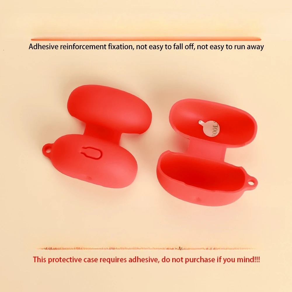 Custodia In Silicone Per Realme T200 – 2 Pezzi, Supporto Ricarica Wireless, Design 3D Simpatico Blu/nero