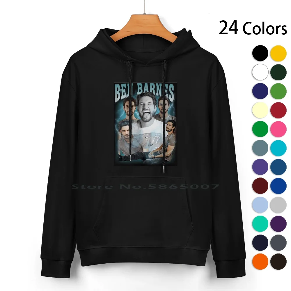 

Ben Barnes-Vintage Blue Green Pure Cotton Hoodie Sweater 24 Colors Ben Barnes The Darkling General Kirigan Prince Caspian