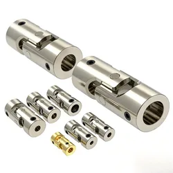 Universal Joint Metal Cardan for Rc Boat Car 2mm/2.3mm/3mm/3.175mm/4mm/5mm/6mm/8mm/10mm Gimbal Couplings Motor Shaft Connector