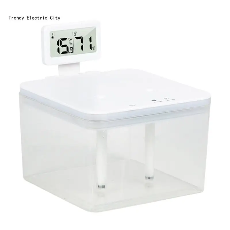 Large Humidifiers for Bedroom Humidifier Easy Clean Humidifier LED Display R9CD