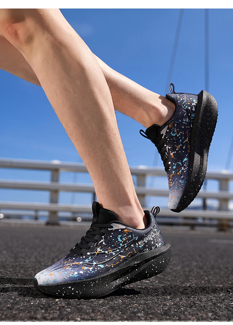 Modische Leichte Laufschuhe für Damen und Herren, Atmungsaktive Sportschuhe für Outdoor-Jogging, Größe 35-45 – Detail 20