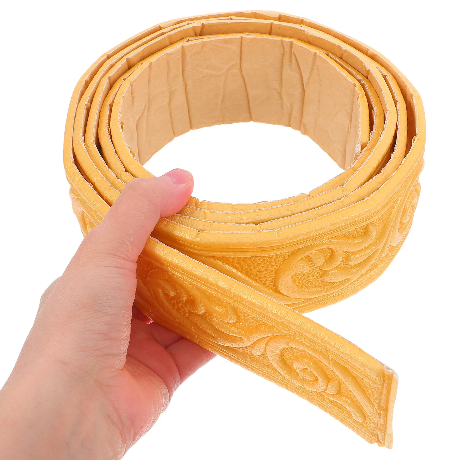 

4 Pcs Baseboard Wall Sticker Frame Border Stickers Xpe Foaming Ceiling Wallpaper Moulding