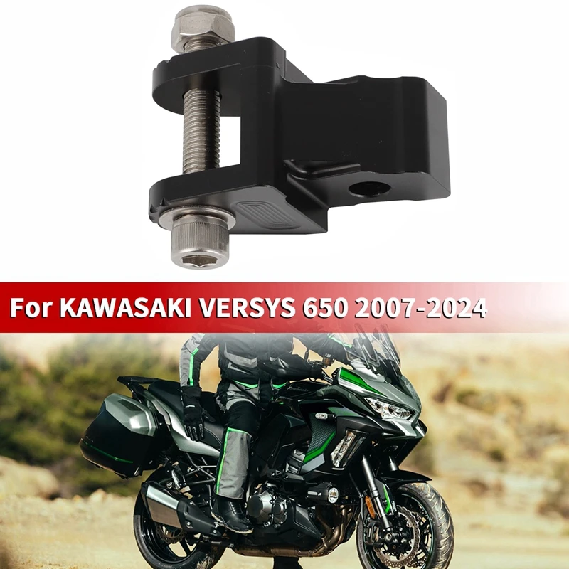 Motorcycle Rear Lower Suspension Lowering Link Drop Kit For KAWASAKI VERSYS 650 2007-2024 2023 2022 2021 2020 2019 2018 2017